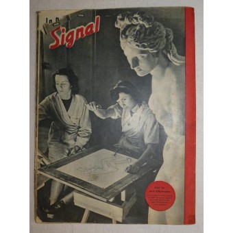 Lingua francese rivista “Signal”, Nr.22, novembre 1943. Espenlaub militaria